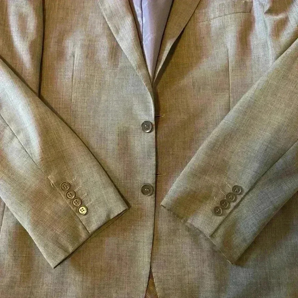 Giorgio Fiorelli Men’s Blazer Suit Jacket Sport Coat Grey - Picture 6 of 13